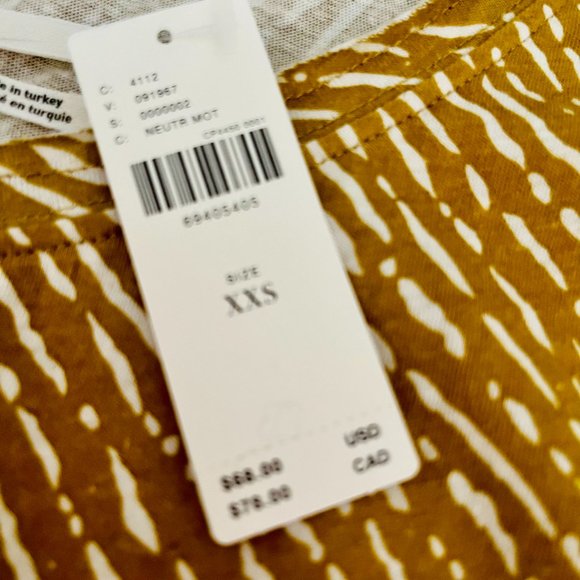 Anthropologie Side-Tie Crop Tee - Picture 6 of 8